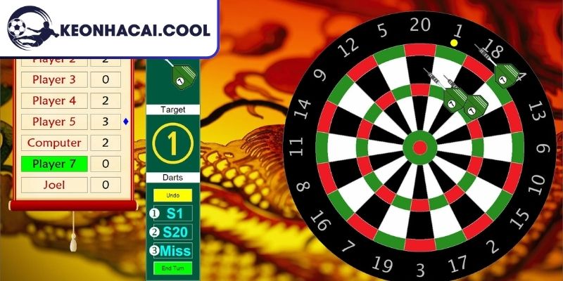 Các hình thức cược phi tiêu phổ biến hiện nay