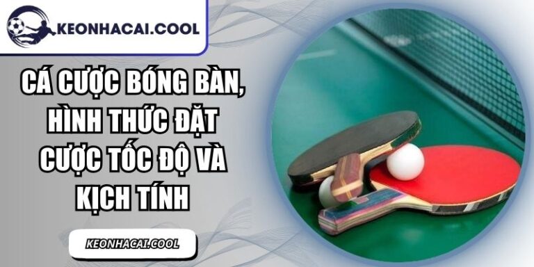 Cá Cược Bóng Bàn, Hình Thức Đặt Cược Tốc Độ Và Kịch Tính 6 Cá Cược Bóng Bàn