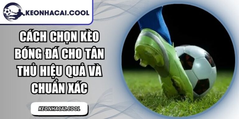 Cách Chọn Kèo Bóng Đá Cho Tân Thủ Hiệu Quả Và Chuẩn Xác 9 Cách Chọn Kèo Bóng Đá