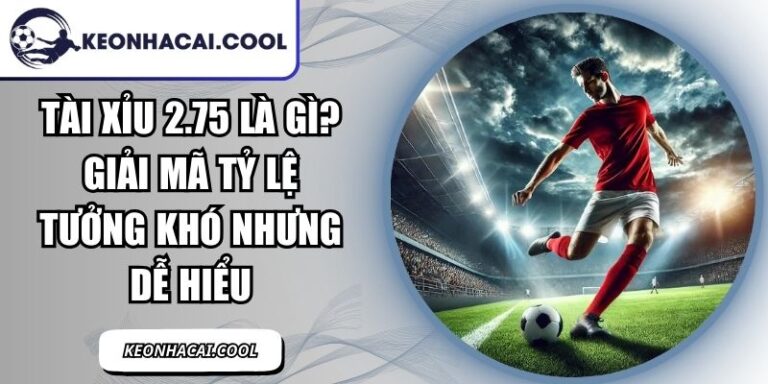 Tài Xỉu 2.75 Là Gì? Giải Mã Tỷ Lệ Tưởng Khó Nhưng Dễ Hiểu 1 Tài Xỉu 2.75 Là Gì