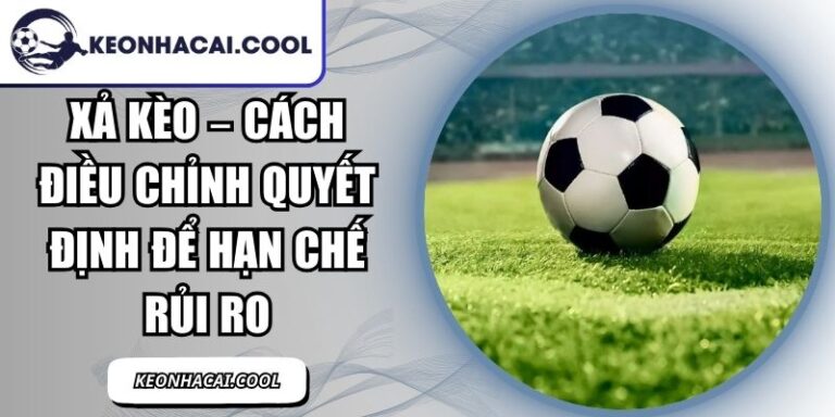 Xả Kèo – Cách Điều Chỉnh Quyết Định Để Hạn Chế Rủi Ro 9 Xả Kèo