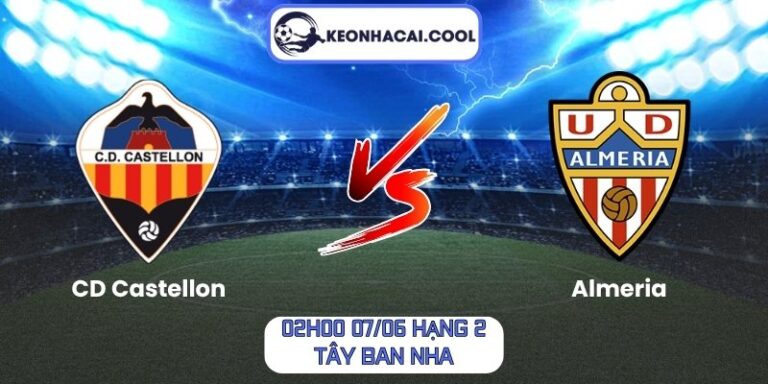Soi kèo CD Castellon vs Almeria (02h00 07/06, Hạng 2 Tây Ban Nha) 1 CD Castellon vs Almeria
