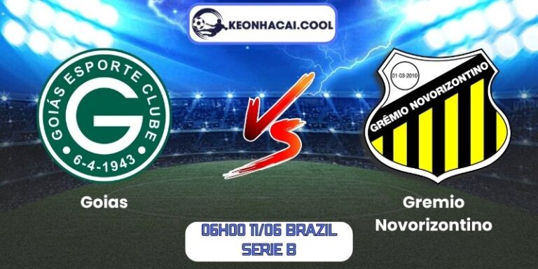 Soi kèo Goias vs Gremio Novorizontino (06h00 11/06, Brazil Serie B) 2 Goias vs Gremio Novorizontino