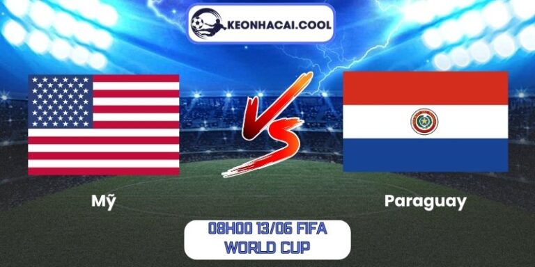 Soi kèo Mỹ vs Paraguay (08h00 13/06, FIFA World Cup) 8 Mỹ vs Paraguay