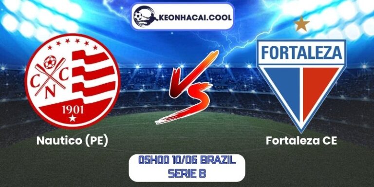 Soi kèo Nautico (PE) vs Fortaleza CE (05h00 10/06, Brazil Serie B) 5 Nautico (PE) vs Fortaleza CE